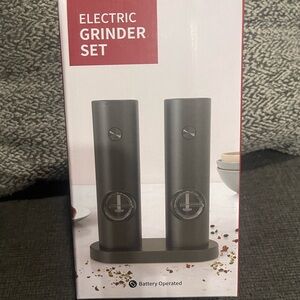 Electric Grinder Set - Gray